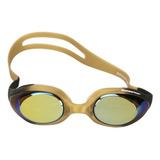 Óculos Natação Hammerhead Infinity Mirror Espelhado dourado Cor Preto dourado