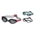 Óculos Natação Speedo Hydrovision Uv Antiembaçamento Adulto Cor Vermelho