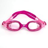 Óculos Natação Speedo Jr Olympic Infantil Antiembaçante E Proteção UV Rosa Rosa 