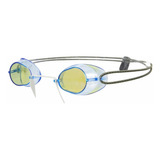 Óculos Natação Sporti Sueco Espelhado Azul