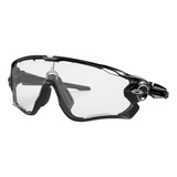 Óculos Oakley Jawbreake Lente Clear To Iridium Fotocromático