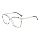 Óculos P grau Armações Tr90 Metal Geek Redondo Luxo Promoção