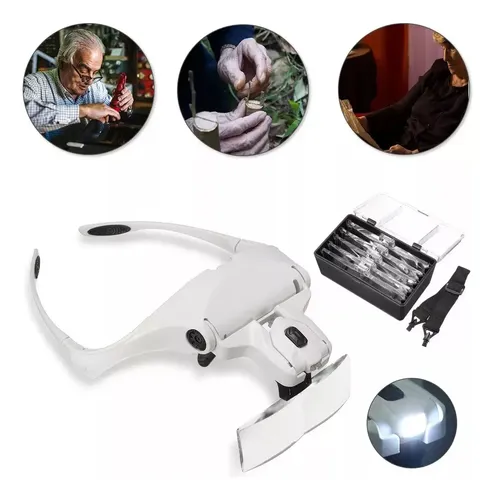 Oculos Profissional Lupa Aumento