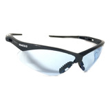 Oculos Proteção Azul Incolor Airsaft Paintball Ciclismo Flex