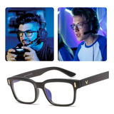 Óculos Proteção Gamer Leitura Bloqueador Luz Azul Anti Raio