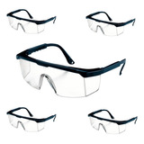 Óculos Proteção Segurança Epi Incolor Promoção Kit 10 Peças