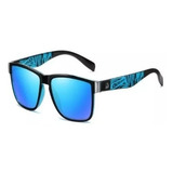 Óculos Quiksilver Uv400 Azul Espelhado Kit
