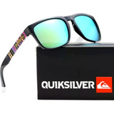 Óculos Quiksilver Uv400 Espelhado Kit Completo