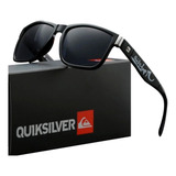 Óculos Quiksilver Uv400 Preto Kit Completo