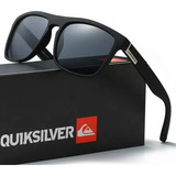 Óculos Quiksilver Uv400 Preto Luxo Kit