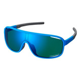 Óculos Shimano Technium Ce tcnm1 gr Ridescape Cor Azul Cor Da Armação Azul Cor Da Lente Espelhada