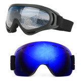 Óculos Ski Jetski Snowboard Neve Proteção Uv Kit 2 Unidades