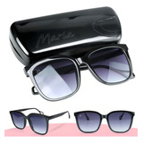 Óculos Sol Feminino Vintage Proteção Uv Case Estiloso Moda