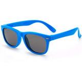 Óculos Sol Infantil Proteção Uva Uvb Flexível Polarizado Pro Cor Azul azul