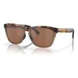 Óculos Sol Oakley Frogskins Range Prizm Tungsten Polarizado Cor Brown Cor Da Armação Brown Tortoise Cor Da Haste Brown Tortoise