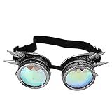 Óculos Steampunk  Óculos Rainbow Rave
