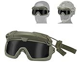 Óculos Táticos De Airsoft  Proteção