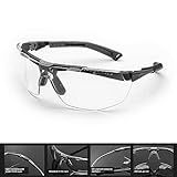 Oculos Univet Proteção Balística Kit Completo 5x1 Com 3 Lentes  Estojo E Flanela 5X1BK030100