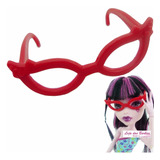 Óculos Vermelho Para Boneca Monster High