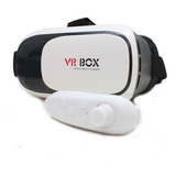 Óculos Vr Box 2 0 Realidade Virtual Controle Cardboard 3d