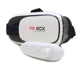 Óculos Vr Box 2 0 Realidade Virtual Controle Cardboard 3d