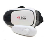 Oculos Vr Box Realidade Virtual Cardboard Rift 3d Controle
