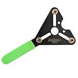 OEMTOOLS 26550 A C Ferramenta De Retenção De Embreagem Aderência Antiderrapante Pino Ajustável Instalação E Remoção De Embreagem De Reparo De Ar Condicionado De Veículo Preto E Verde