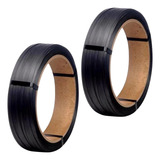 Oferta 2 Rolos De Fita Plástica Para Arquear 16mm Pp Pronta