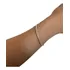 Oferta Bracelete Pulseira Feminina Lisa Prata 925 Legítima