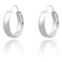 Oferta Brinco De Argola Media Prata 925 Unisex Elegante 16mm