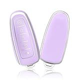 OFFCURVE Capa De Chave Para Lincoln Capa Protetora Completa De TPU Para Chave De Carro Para Lincoln Ford Explorer Escape Flex Edge Focus Taurus MKS MKT MKX 5 Botões Entrada Sem Chave Acessórios Para