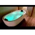 Ofurô Duplo   Completo 1 90 Hidro  Aquecedor E Cromoterapia Cor Branco