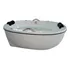 Ofurô Oval Piacenza Com Hidromassagem 160x106x62 220v