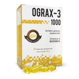 Ograx 1000 Avert Suplemento Omega 3 Cães Epa Dha Ograx 3