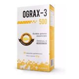 Ograx 500mg Avert Omega 3 30 Capsulas Para Caes E Gatos