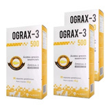 Ograx 500mg Omega 3 Avert 3x30 Capsulas Para Caes E Gatos