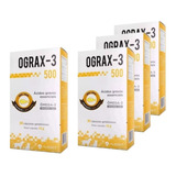 Ograx 500mg Omega 3 Avert 4x30 Capsulas Para Caes E Gatos