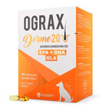 Ograx Derme 20 Com 30 Cápsulas Suplemento Cães Avert