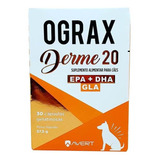 Ograx Derme 20 Suplemento Alimentar Cães