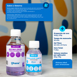 Ohana Químicos Resina Epóxi Clear 2 0 Baixa Viscosidade Uv Kit 300g