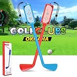 OKHAHA Clubs For Switch Mario Golf Super Rush Switch Golf Games  2 Controller Grips For Super Mario Golf Switch Golf Club For Mario Golf Club For Switch Games Golf Clubs For Mario Golf Switch Game