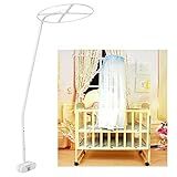 OKJHFD Conjunto De Suporte Para Rede Mosquiteira Com Altura Ajustável Com Clipe Para Suporte De Dossel Para Berço Rack Acessórios Para Rede Mosquiteira Para Vários Mosquiteiros Abobadados