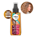 Óleo 10 Em 1 Sos Cachos Salon Line 100ml Multibenefícios