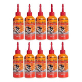 Óleo Bike Lubrificante Tec 50 Base Cera 10 Unidades 120ml