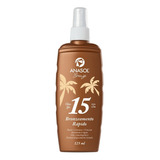 Óleo Bronzeador Fps 15 Anasol Spray Bronzeamento Rápido