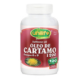 Óleo De Cártamo Unilife Vitamins 120 Caps 1200mg Ômega 6 E 9