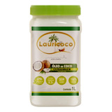 Óleo De Coco 100 Extra Virgem 1 Pote X 1 Litro