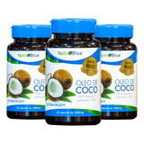 Óleo De Cocô Extra Virgem Prensado A Frio 100 Natural 3un