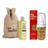 Óleo De Massagem Corporal Bergamota E Gel Beijável Romance