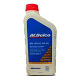 Oleo De Motor Acdelco Gm Sae 0w20 100 Sintetico Api Sn 1l